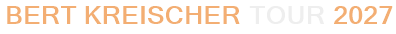 Bert Kreischer Tour 2027